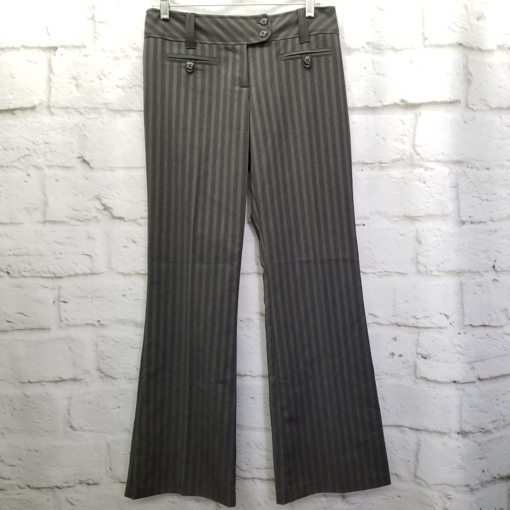 Tonal Striped Pants